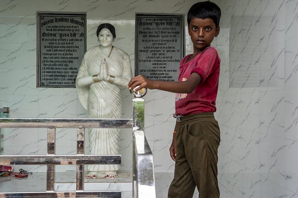 | Photo: Vikram Sharma/Outlook : Phoolan Devi’s nephew Nishant